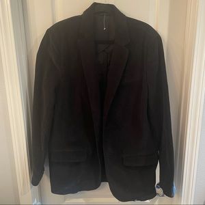NWOT Black Corduroy Sport Coat